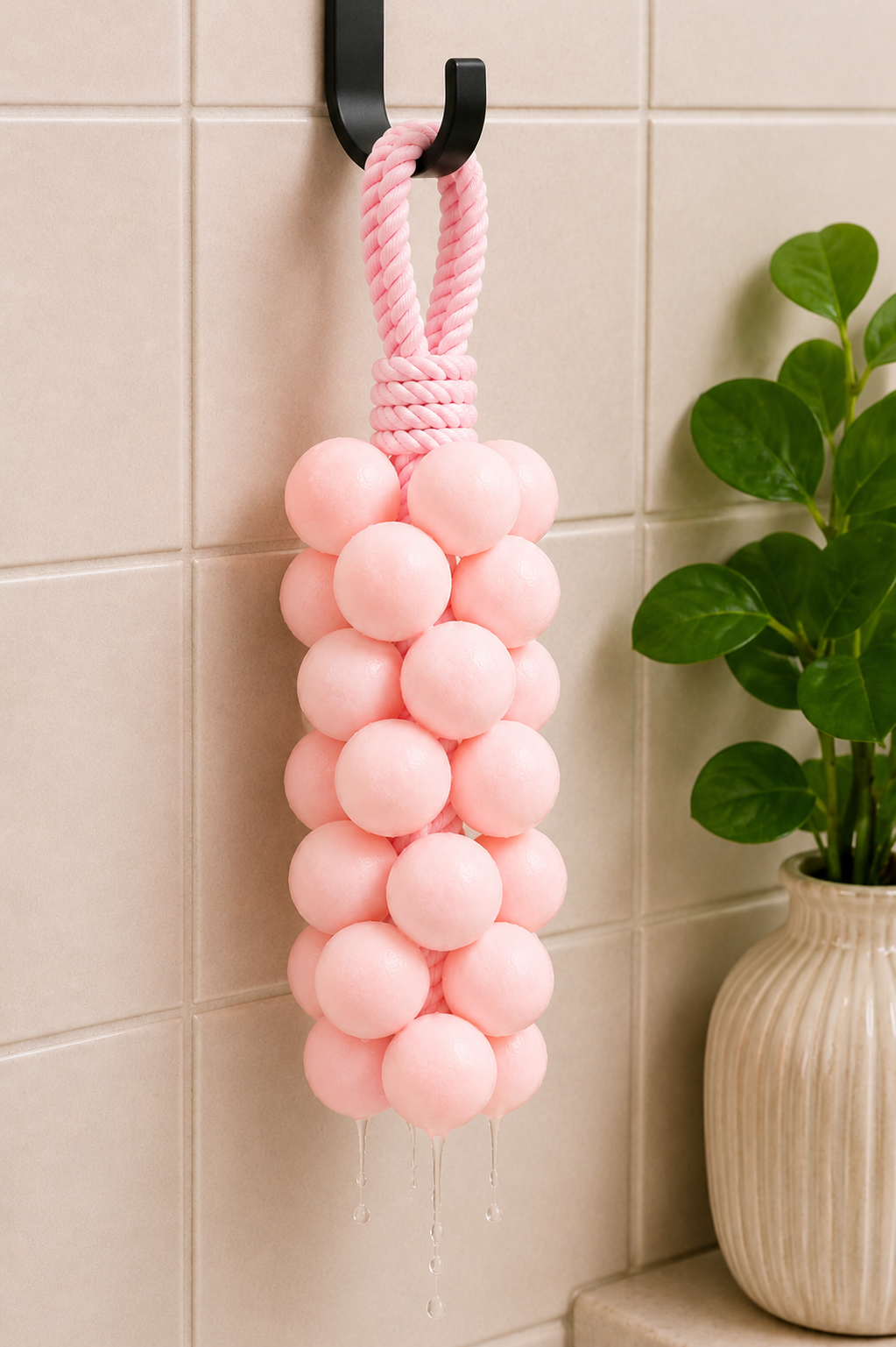 Handmade Grape Soap Ornament