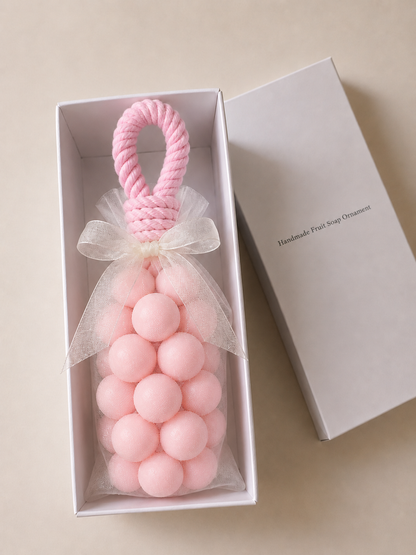 Handmade Grape Soap Ornament